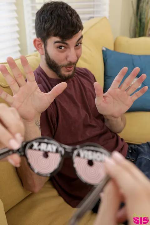 Alexa Grace: Tall Blonde with Small Natural Tits Gets Fucked on the Sofa – photo 6 of 17