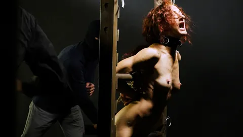Redhead Bound and Whipped Until She Cries in Intense BDSM – photo 21 of 21