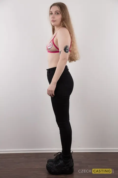 Czech Woman Strips Off Her Lingerie and Shows Her Pierced Body – photo 5 of 20