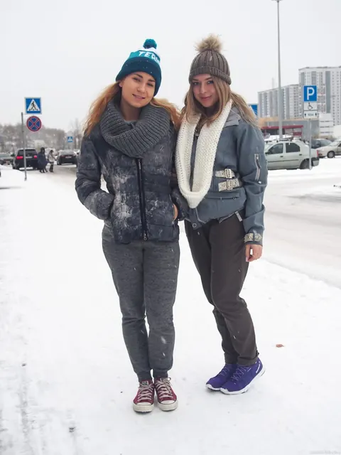 Danielle Rose: Petite Lesbians in Socks Lick and Share a Dildo Outdoors – photo 1 of 21