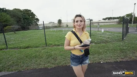 Evie Christian: Skinny Blonde Takes Anal Outdoors and Spreads Wide – photo 2 of 21