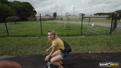Evie Christian: Skinny Blonde Takes Anal Outdoors and Spreads Wide – photo 7 of 21