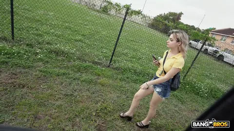 Evie Christian: Skinny Blonde Takes Anal Outdoors and Spreads Wide – photo 1 of 21