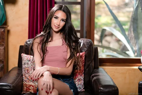Laney Grey: Latina Lesbians Finger and Lick Pussy in Skirts and Heels – photo 9 of 15