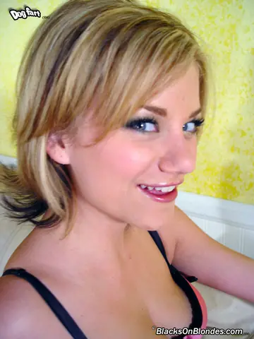 Petite Blonde in Boots Rides BBC and Takes a Facial
