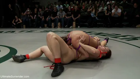 Ariel X: Latina MILFs Wrestle in Bikinis Before Bondage and Lesbian Sex – photo 7 of 21