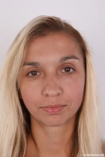 Anezka – Czech Blonde Undresses to Show Her Hairy Bush
