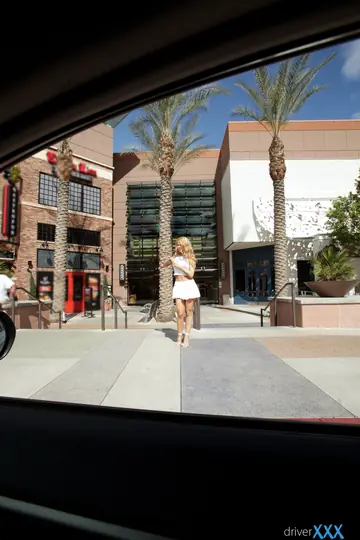 Alina West – Blonde with Small Tits Sucks and Strokes Cock in a Car