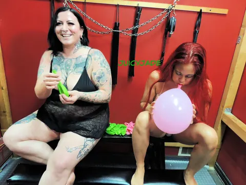 Jasmine Jade: Thick Asian MILF Inflates Balloons in Lingerie – photo 16 of 16