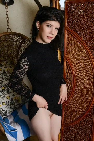 Tellula Rose – Petite Brunette Stands Nude and Poses Her Slim Frame