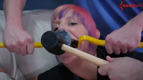 Tangled Tanzi: Short-Haired Tall Woman in Bondage Takes Anal and Spreads Wide – photo 4 of 14