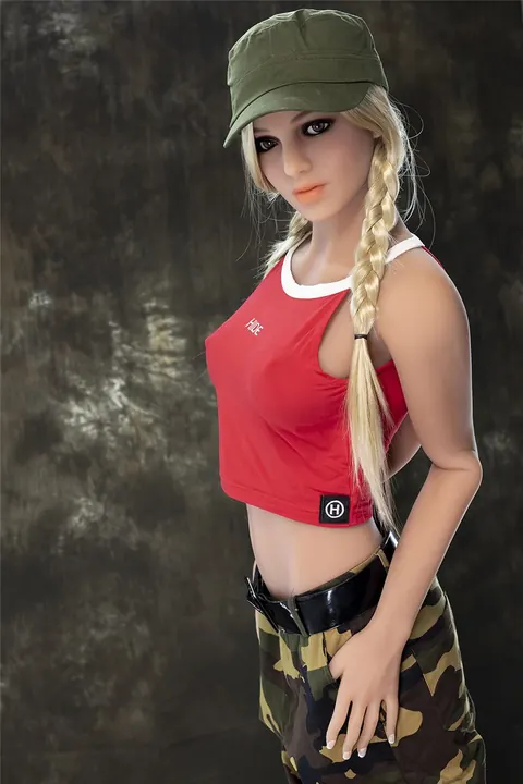 Woman in Uniform Strips and Poses Nude – photo 7 of 21