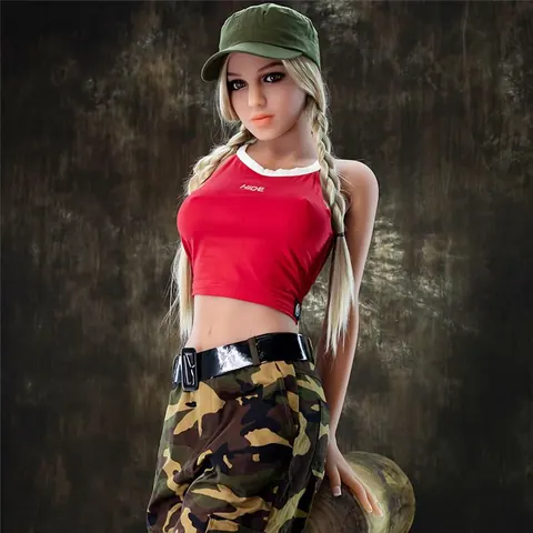 Woman in Uniform Strips and Poses Nude – photo 3 of 21