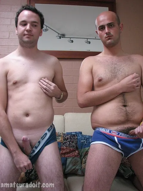 Hairy Man Strips and Jerks Off to Cumshot – photo 13 of 21
