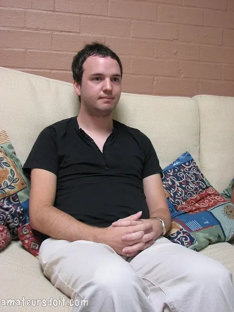 Hairy Man Strips and Jerks Off to Cumshot – photo 2 of 21