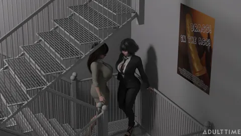Ebony Redhead Has Interracial Sex in the Office – photo 15 of 21