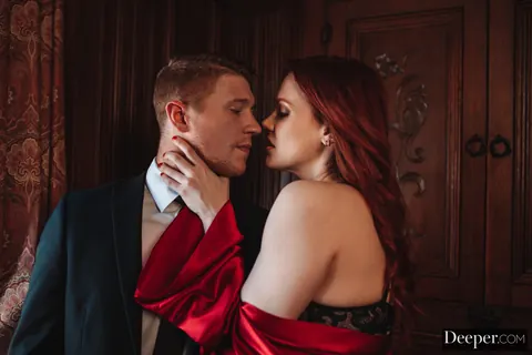 Maitland Ward: Tall Redhead Dominates, Gets Licked, Rides and Takes a Facial – photo 7 of 20