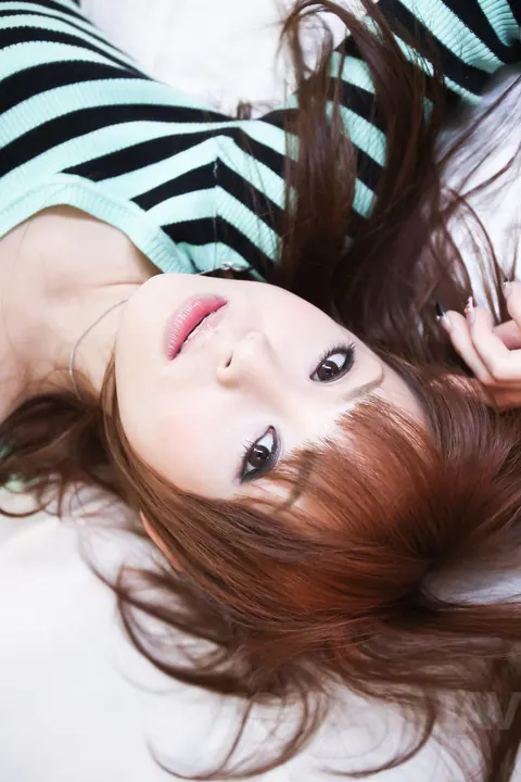 Slim Japanese Redhead Takes Two Men and a Creampie – photo 16 of 16