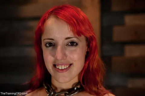 Sloane Soleil: Redhead Bound and Restrained in Explicit BDSM Set – photo 20 of 21