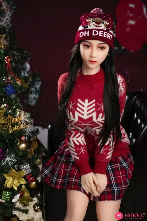 Woman Strips Nude and Shows Her Body for Christmas – photo 1 of 21
