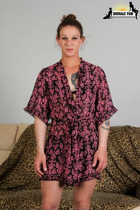 Trans Woman Poses Nude and Shows Anal Play – photo 1 of 16