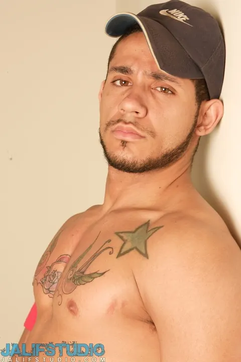 Hairy Tattooed Guy Strips Nude and Shows Off His Body – photo 7 of 21