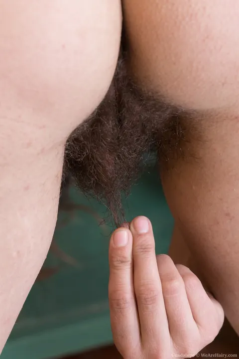 Woman Undresses to Reveal Her Hairy Bush and Ass – photo 12 of 17