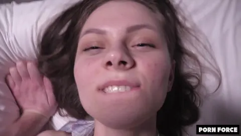 Brunette Takes a Facial After Anal Doggy Style – photo 3 of 12