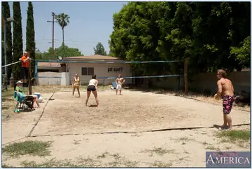Tall Busty Blonde Volleyball Player Takes Anal on the Beach