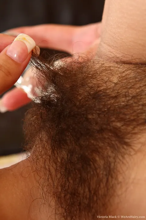 Victoria Black: Busty Czech MILF Spreads Her Hairy Pussy – photo 15 of 18