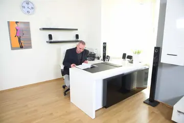 Blonde in Uniform Seduces Her Teacher for Sex in the Office