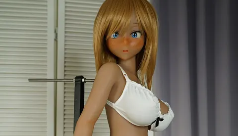 Petite Slim Woman Shows Her Bum in White Lingerie – photo 2 of 16