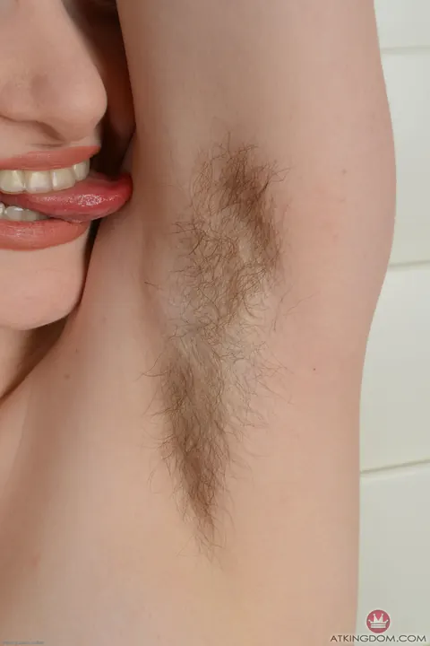 Matilda Bow: Pale Petite Amateur Shows Hairy Armpit and Spreads Wide – photo 3 of 21