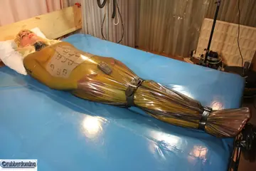 Two Women in Latex and High Heels Facesit and Lick in Bondage