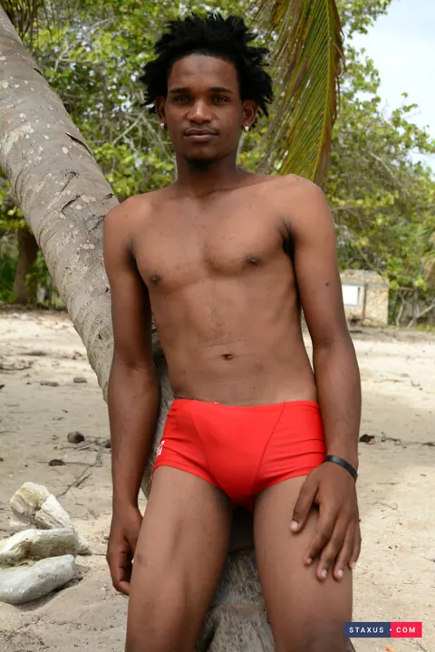 Interracial Gay Threesome with Blowjobs Outdoors – photo 5 of 20