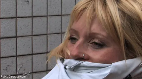 Uma Masome: Blonde German MILF Gets Bound and Fucked in Public – photo 5 of 21