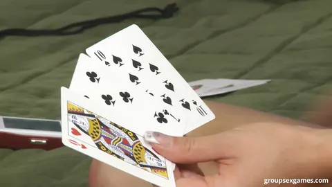 Blonde Strips After Poker Then Takes Anal in the Bedroom – photo 2 of 15