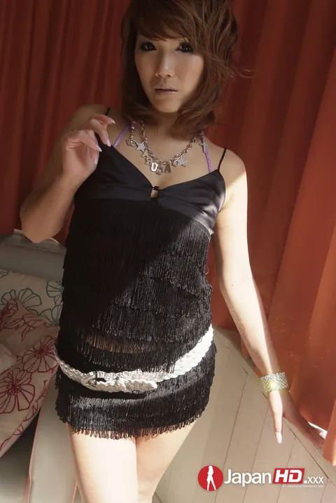 AKIHO NISHIMURA: Asian Brunette Bares Her Big Natural Tits – photo 8 of 21