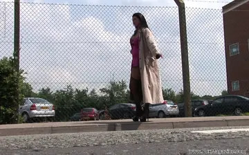 Jodi James – Brunette Kisses a Stranger Before Sex in a Van