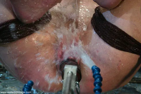 Charlotte Brooke: Mature Brunette in Bondage Spreads Her Pussy – photo 14 of 21