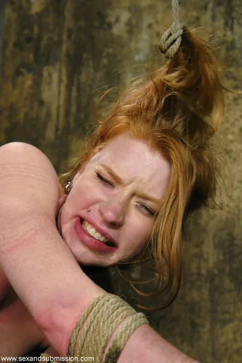 Petite Redhead MILF Gets Bound and Fucked Doggy Style – photo 15 of 21