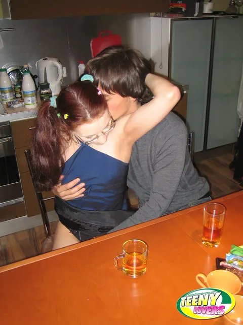 Lisa Musa: Petite Russian Redhead Takes a Creampie in the Kitchen – photo 5 of 20