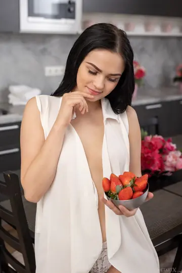 Ukrainian Woman Undresses Fully and Spreads Her Pussy