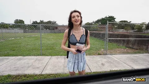 Shrooms Q: Italian Brunette with Short Hair Sucks and Strokes Cock Outdoors – photo 4 of 21