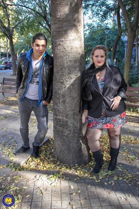 Sophia Lola: Mature European BBW Undresses Outdoors and Gets Fucked – photo 1 of 21