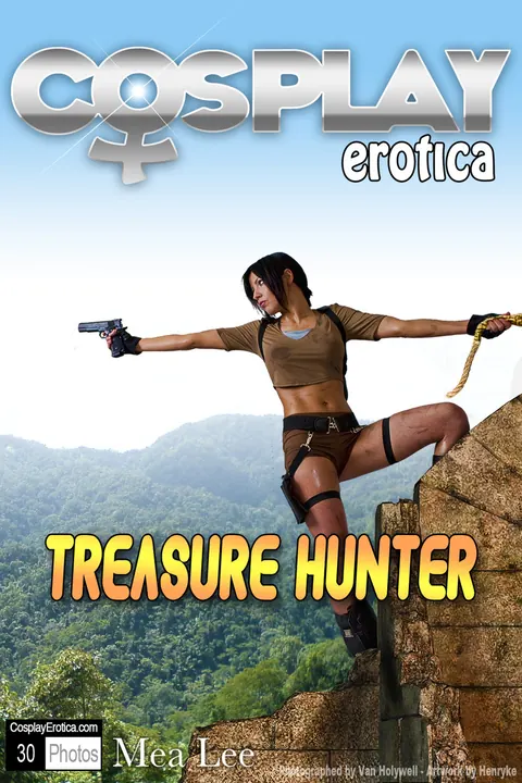 Mea Lee: Latina in Cosplay Shorts and Boots Reveals Her Big Tits – photo 1 of 12