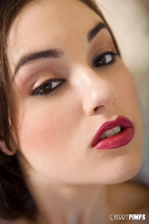 Sasha Grey: Brunette with Natural Tits Fingers Herself and Uses a Dildo – photo 11 of 20