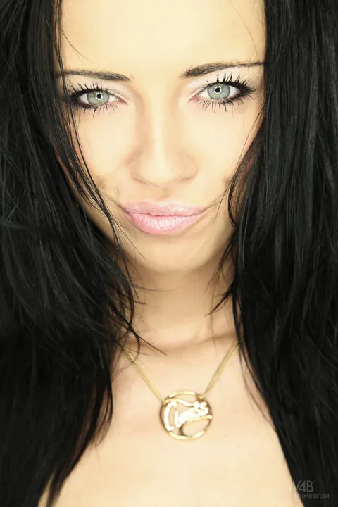 Gina Devine: Slim Czech Brunette Strips Out of Her Jeans and Rubs Her Clit – photo 19 of 21