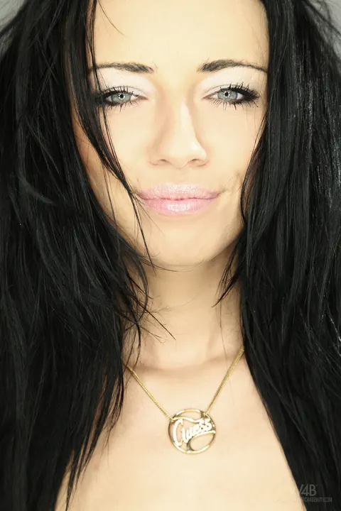 Gina Devine: Slim Czech Brunette Strips Out of Her Jeans and Rubs Her Clit – photo 18 of 21