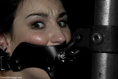 Natalie Minx: Brunette PAWG in Bondage Masturbates with a Dildo – photo 21 of 21